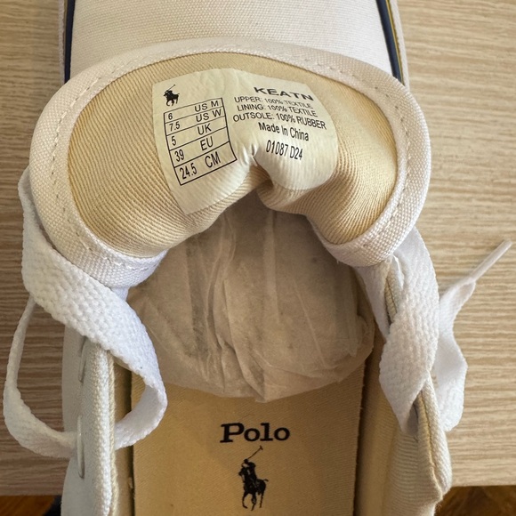 COPY - Polo Ralph Lauren White Sneakers - Picture 8 of 13